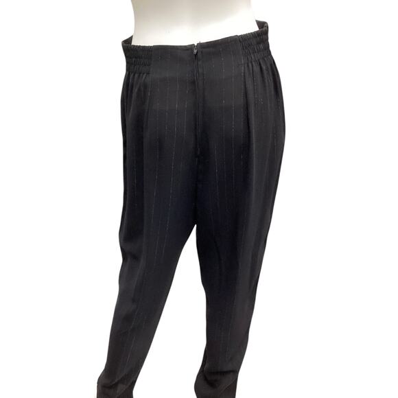 VTG Cache Set Jacket+Pants Women’s Size12 Made In USA Sheer Sleeve Beaded Collar - Picture 11 of 12